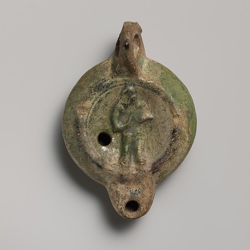 Terracotta lamp