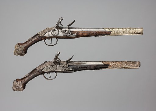 Pair of Flintlock Pistols