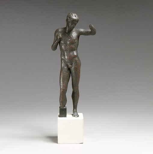 Statuette of an athlete