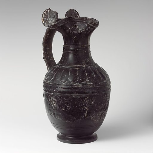 Terracotta oinochoe (jug)