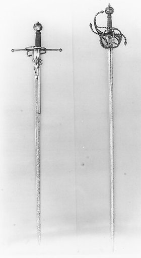 Combination Sword and Wheellock Pistol