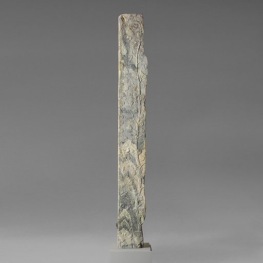 Two marble pilasters