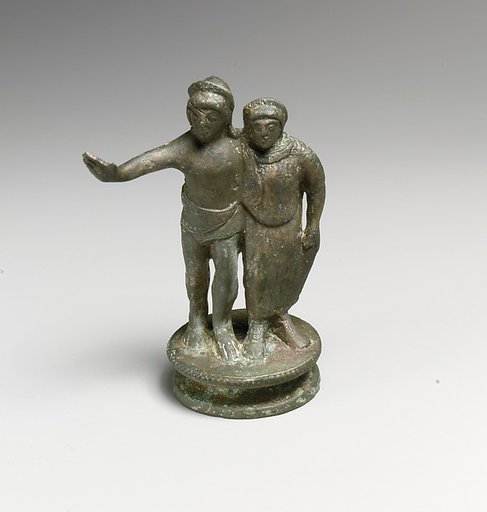 Statuette of a man and woman