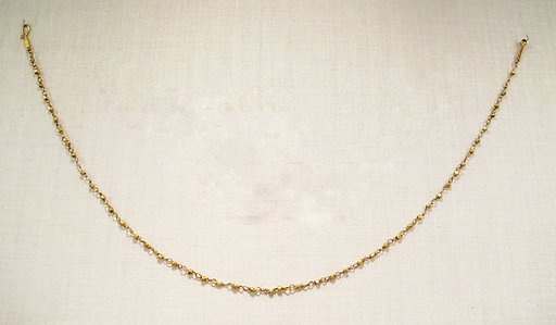 Gold necklace