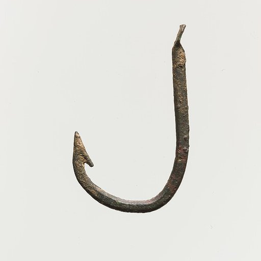 Bronze fish hook