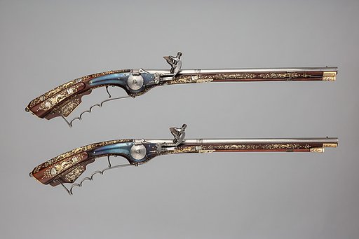 Pair of Wheellock Pistols or Carbines