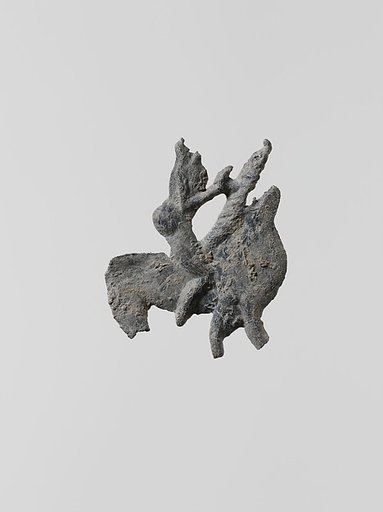 Lead figure of a horseman