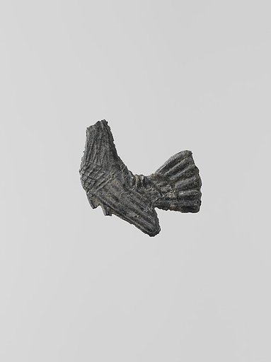 Lead figure of a rooster