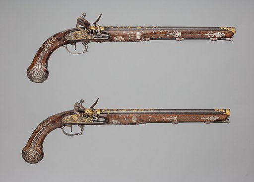 Pair of Flintlock Pistols
