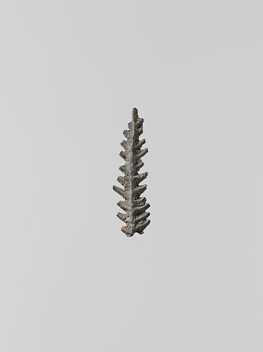 Lead ornament in the form of a branch