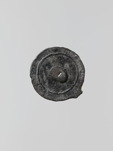 Lead disk with a hole in the center