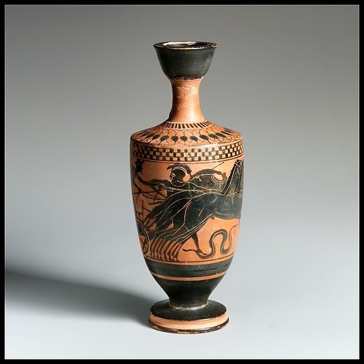Terracotta lekythos