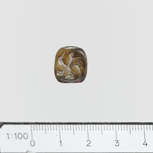 Steatite triangular prism