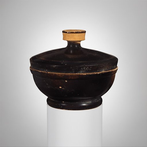 Terracotta covered bowl