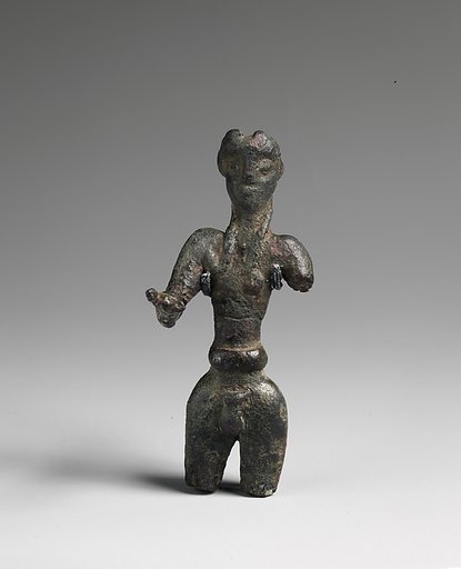 Bronze male figure
