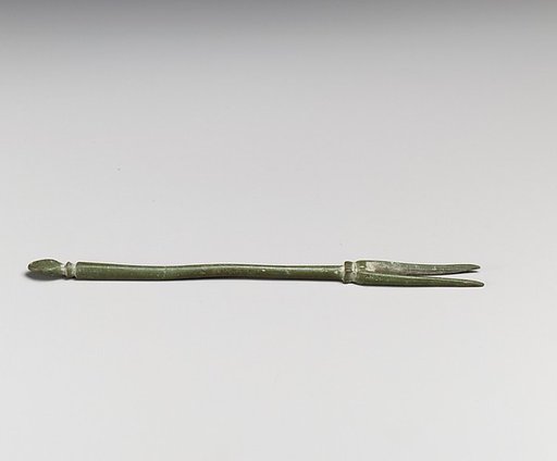 Bronze serving fork