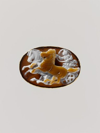 Sardonyx cameo of Aurora driving her chariot