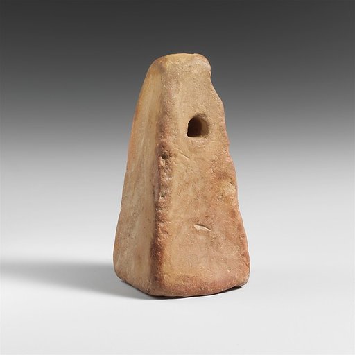 Terracotta loom weight