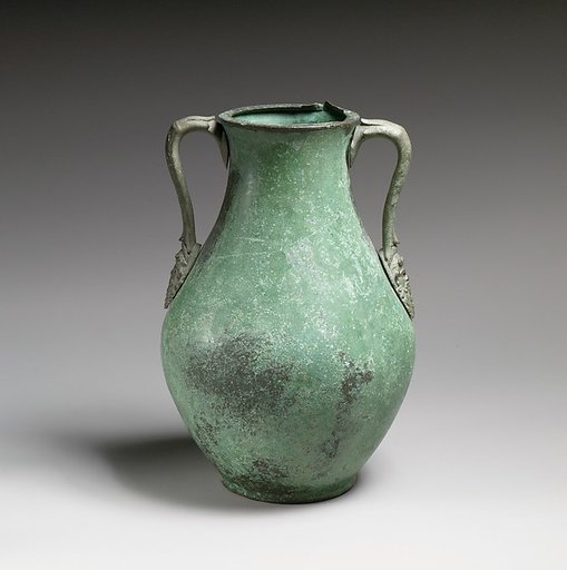 Bronze amphora (two-handled jar)