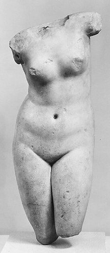 Marble statuette of Aphrodite Anadyomene (rising)