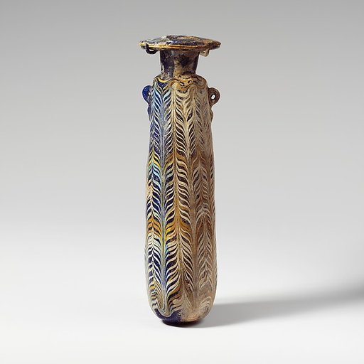 Glass alabastron (perfume bottle)