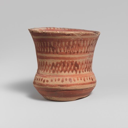 Terracotta tankard