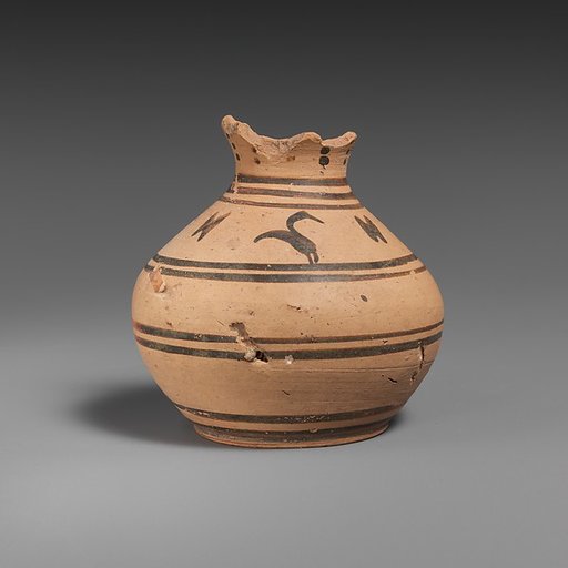 Terracotta oinochoe (jug)