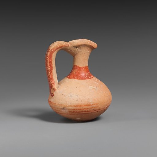 Terracotta oinochoe (jug)