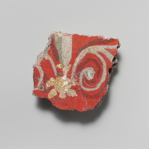 Wall painting fragment