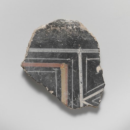 Wall painting fragment
