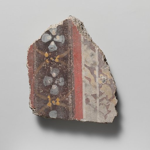 Wall painting fragment