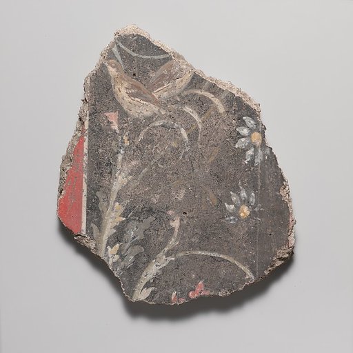 Wall painting fragment