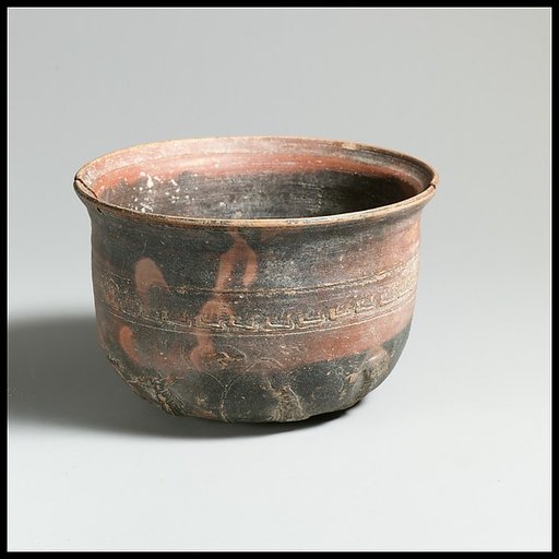Terracotta Megarian bowl