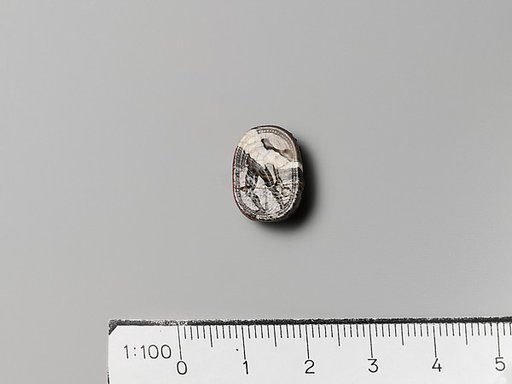 Agate scarab