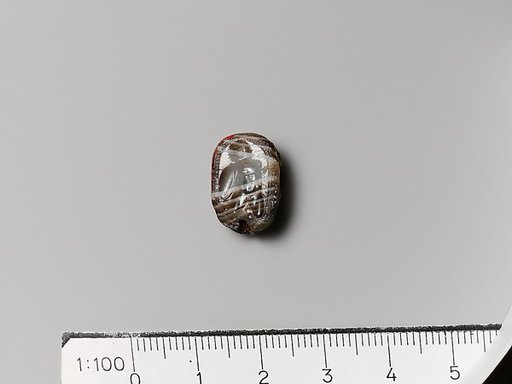 Agate scarab