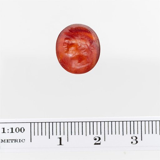 Carnelian ring stone