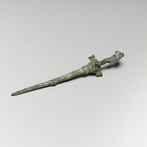 Bronze pin