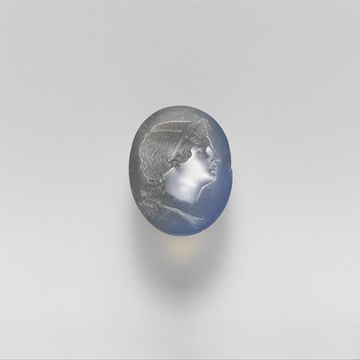 Chalcedony oval gem
