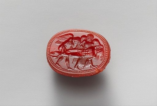 Carnelian scarab