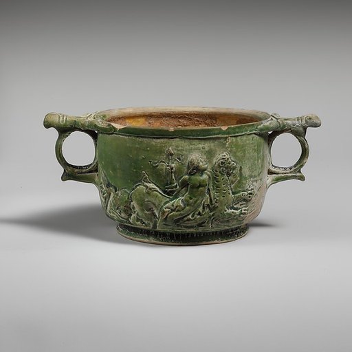 Terracotta scyphus (drinking cup)
