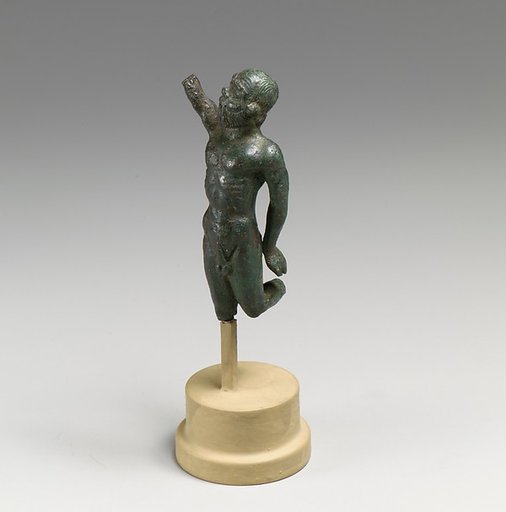 Bronze satyr