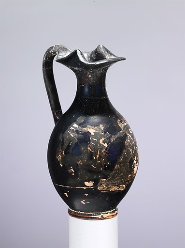 Terracotta oinochoe (jug)