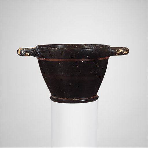 Terracotta skyphos (deep drinking cup)