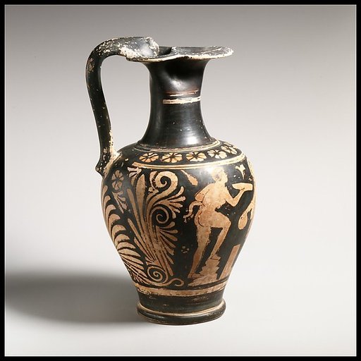 Terracotta oinochoe (jug)
