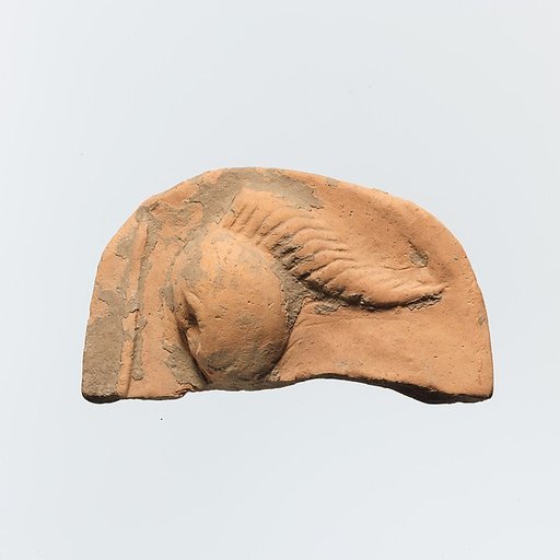 Fragment of a terracotta plaque