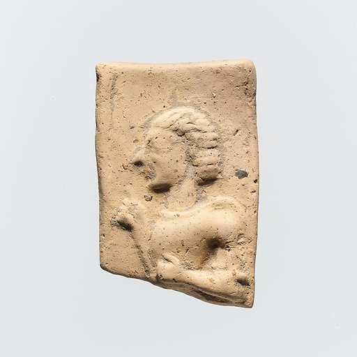 Fragment of a terracotta plaque
