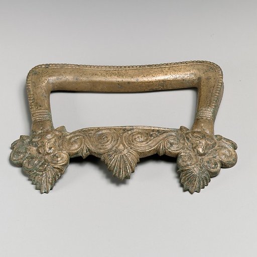 Pair of bronze handles