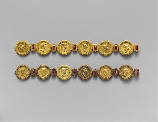 Gold aurei of the Twelve Caesars
