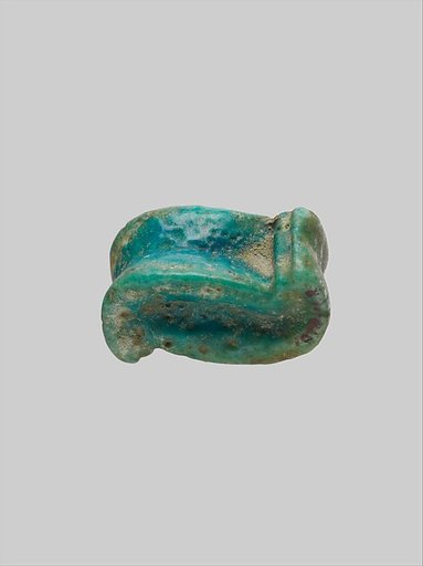 Faience astragalos (knucklebone)