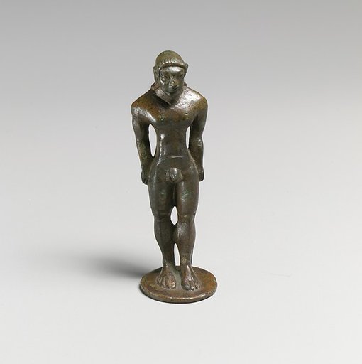 Statuette of a youth